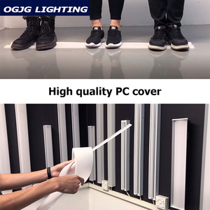 一時停止された2X36wPCディフューザーLED蛍光灯ガソリンスタンドはT5T8緊急天井LED照明器具を交換します - Product Image 5