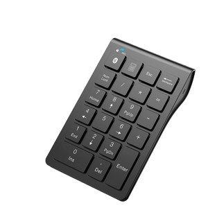 2022 Dropship Mini 2,4 GHz teclado numérico inalámbrico teclado Digital de 18 teclas para contabilidad cajero portátil tabletas