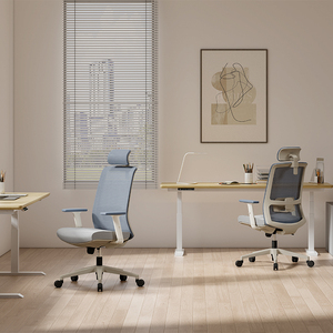 Quảng Đông Silla Oficina Nhà Sản Xuất Thoải Mái Cao Trở Lại Ergonomic Máy Tính Lưới Xoay Ghế Điều Hành Sillas De Oficina - Product Image 3