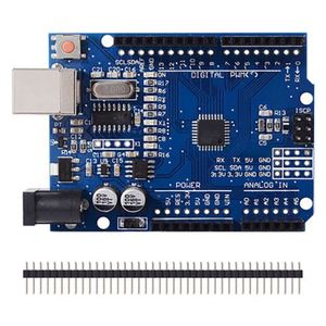 Affordable Microcontroller Board ATmega328P CH340, Complete with Straight Pin Headers, Ideal for DIY <strong>Projects</strong> - Product Image 3