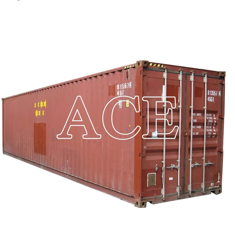 Sử dụng 20ft và 40ft 40 ft 40 feet chiều dài khô hàng hóa rỗng vận chuyển container để bán