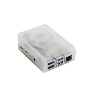 Neues Raspberry Pi 4 ABS-Gehäuse mit rot-weißem Gehäuse aus Lüfter kunststoff für Raspberry Pi 4 Modell B. - Product Image 5