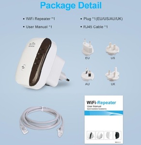 300Mbps信号增强器2.4g 5g远程WiFi扩展器互联网放大器网络中继器无线路由器中继器 - Product Image 5