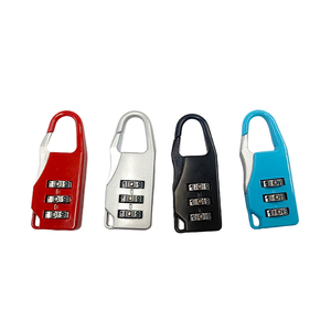 Günstige Mini 3-stellige Reise kombination Gepäcks chloss Kleine digitale Nummer Code Reiß verschluss Vorhänge schloss - Product Image 1