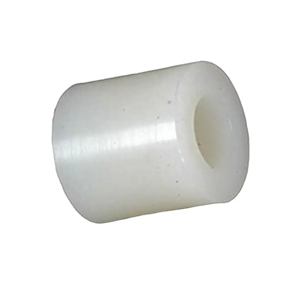 White And Black Nylon Plastic Long Round Coupling Nut M3 M4 M5