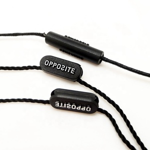 Eco-Friendly ABS <strong>Hang</strong> Tag Cord <strong>Printed</strong> Polyester <strong>String</strong> Snap Lock Pin <strong>Loop</strong> Fastener Easy-to-Attach Hook Bags Clothing Luggage - Product Image 3