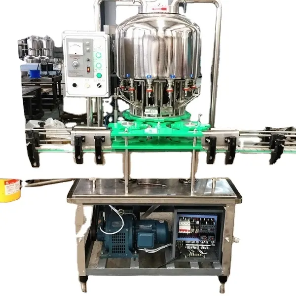 De pequeña escala se planta embotelladora de agua para la venta de agua Mineral automática máquina de llenado de líquido