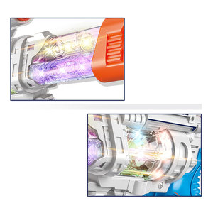 Kids Electric Gun Weapons Plastic <strong>B</strong>/O <strong>Revolver</strong> Light up Toys Led Flashing Guns Sets for Kids - Product Image 3