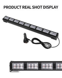 ใหม่ล่าสุดDualสีLED Strobe Light Barที่ปรึกษาการจราจรกระพริบไฟบนชั้นดาดฟ้าคําเตือนคําเตือนแถบแสงสําหรับรถบรรทุกรถกระบะ - Product Image 2