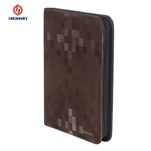 Classeur de cartes à collectionner en cuir PU de haute qualité 9 pochettes classeurs de cartes - Product Image 2