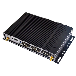 Factory Direct Small Nuc <strong>Embedded</strong> PC Computer Desktops PC Fanless Mini 2 LAN Dual X86 Single Board MINI ITX PC CASE - Product Image 4