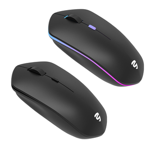 Ratón inalámbrico con Bluetooth para ordenador portátil, Mouse ergonómico Dual recargable, silencioso, 2,4 Ghz - Product Image 2