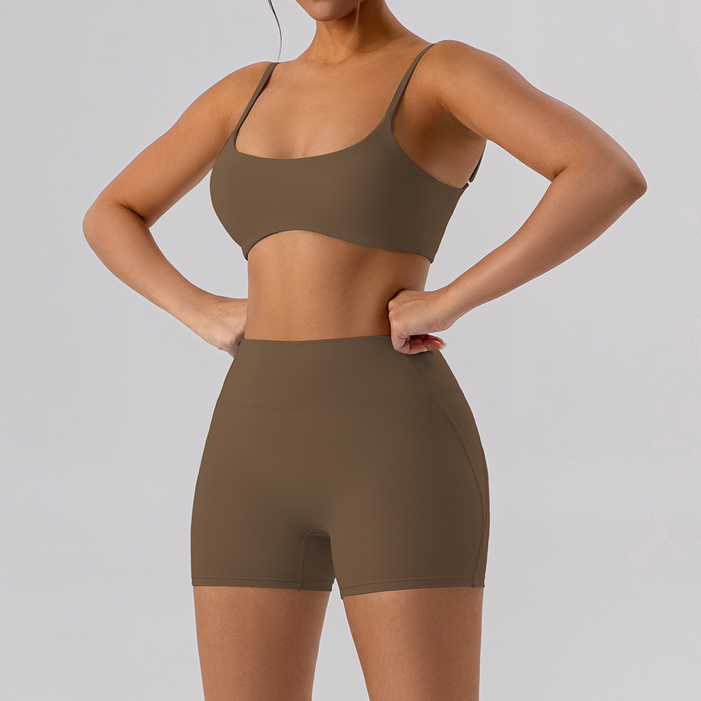 Brown+Shorts suit