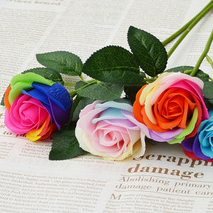 Confezione regalo di un regalo di compleanno sapone rosa fiore amore eterno - Product Image 3