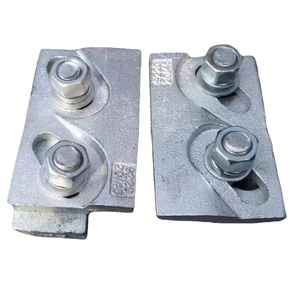 Sistema de sujeción ferroviaria Clip de riel soldado Riel de grúa 9216/08/40 Abrazadera de riel para fijación - Product Image 1