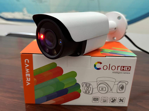 Cámara DE SEGURIDAD IP 4K con cable CMOS 8MP con tarjeta de memoria de 256 GB Seguimiento de alarma Software App View - Product Image 5