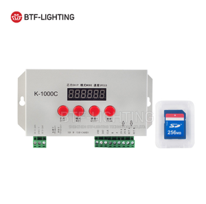 DC5-24V Programmable Led <strong>Controller</strong> 1500 <strong>Pixels</strong> K-1000C Led <strong>Pixel</strong> Strip <strong>Controller</strong>