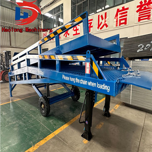 Plataforma móvil de carga y descarga de contenedores, plataforma de almacenamiento y logística, capacidad de carga del puente de tablones de 10 toneladas - Product Image 5