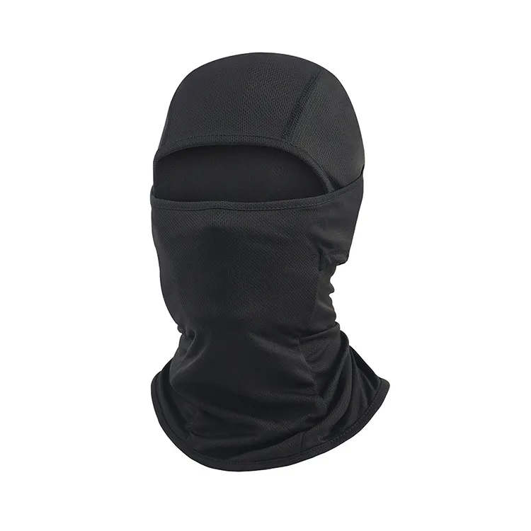 Masque de ski cagoule de protection solaire UV en gros d'usine hommes femmes doublure de casque de moto de vélo personnaliser cagoule masque facial