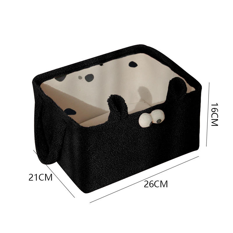 Panier amélioré, noir, 26*21*16 cm