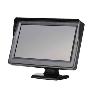 Monitor per auto Hd schermo da 4.3 pollici Tft Lcd Display digitale bidirezionale ingresso parasole Monitor per telecamera di retromarcia Video sistema di parcheggio - Product Image 2
