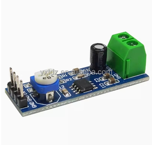 Módulo AMPLIFICADOR DE POTENCIA DE Audio YIXINTAI LM386, placa amplificadora de ganancia de 200 veces, amplificador de potencia Mono, entrada de 5V-12V - Product Image 3