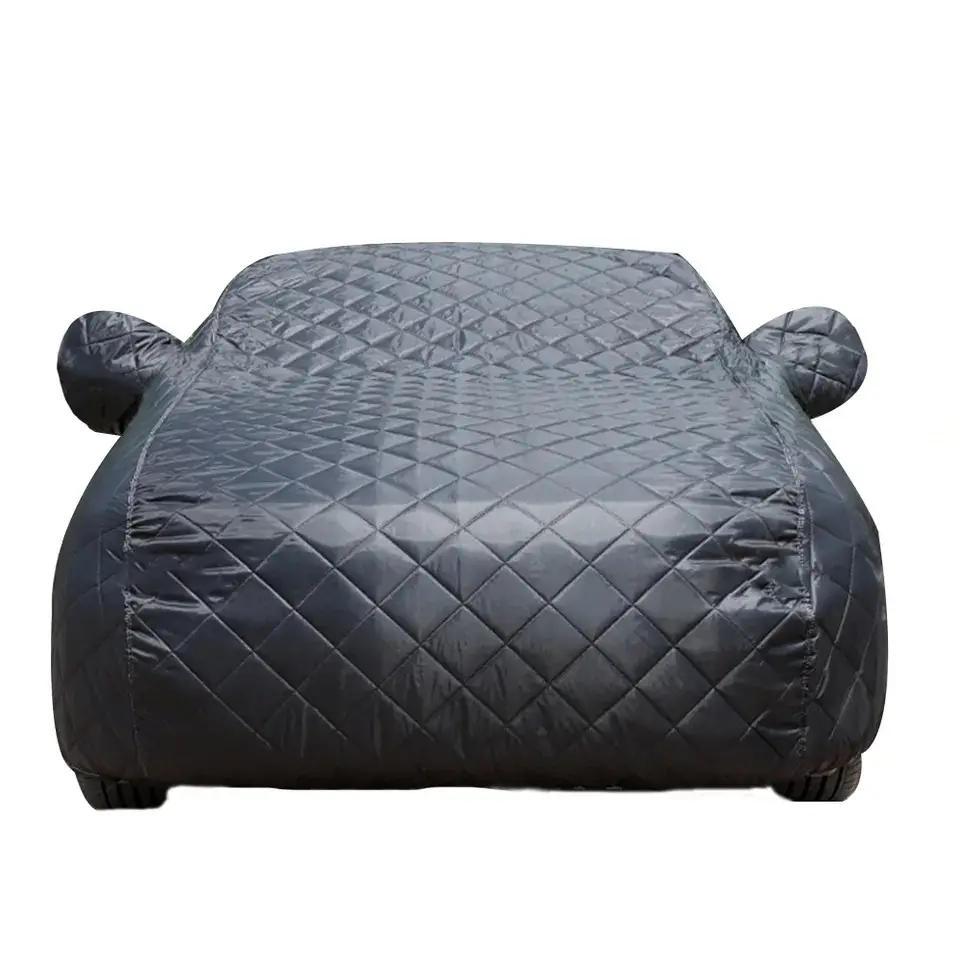 Coche personalizado cálido ambiente extremo granizo pesado manta gruesa cubierta del coche