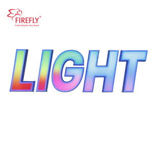 Đom đóm tùy chỉnh frontlit chiếu sáng dấu hiệu thư, <span class=keywords><strong>Led</strong></span> thư RGB ánh sáng ngoài trời không thấm nước 3D dấu hiệu quảng cáo - Product Image 6