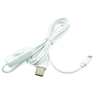 <strong>Raspberry</strong> <strong>Pi</strong> Power Cable with <strong>switch</strong> ON/OFF button Micro USB charging cable for Banana <strong>PI</strong> <strong>Raspberry</strong> <strong>Pi</strong> 2 power cable with <strong>switch</strong> - Product Image 3
