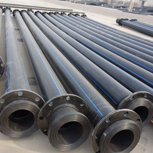 8 10 12 14 16 20 22 26 28นิ้วท่อส่งน้ำ HDPE ที่มีครีบทั้งสองด้าน - Product Image 1