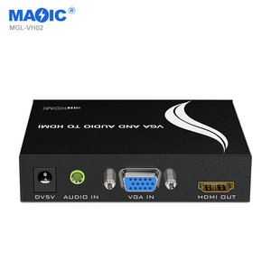 Wholesale Two Display Modes <strong>Vga</strong> and 3.5mm Audio <strong>Input</strong> a <strong>HDMI</strong> <strong>Output</strong> Adapter 1080P <strong>VGA</strong> to <strong>Hdmi</strong> Audio Video Converter for PC TV