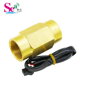 YF-B9 3/4 ''เครื่องวัดการไหลของของเหลวทองเหลืองกังหัน, เครื่องวัดอัตราการไหลของ DC3.5-24V 1-30ลิตร/นาทีเครื่องวัดการไหลของชีพจรเซ็นเซอร์วัดการไหลในห้องโถงสำหรับเครื่องทำน้ำอุ่น - Product Image 2