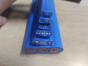 600V su geçirmez bakır kablo PVC yalıtım teli 3 4 5 çekirdek 4*1.5 4*2.5 3*1.5 3*2.5 düz dalgıç su pompaları kabloları - Product Image 3