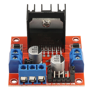 5PCS L298N Dual H Ponte DC Stepper Motor Driver del Controller Consiglio Modulo per Arduino L298N per Smart Car Robot