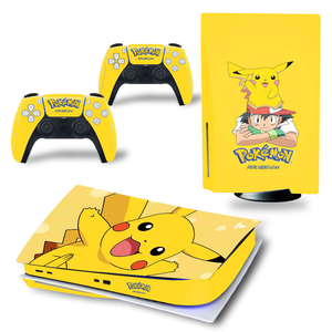 <strong>Custom</strong> Full Body Skin Sticker Protective Vinyl Decal Sticker Game Accessories for PS5 Disc Version Console and <strong>Controllers</strong> - Product Image 6