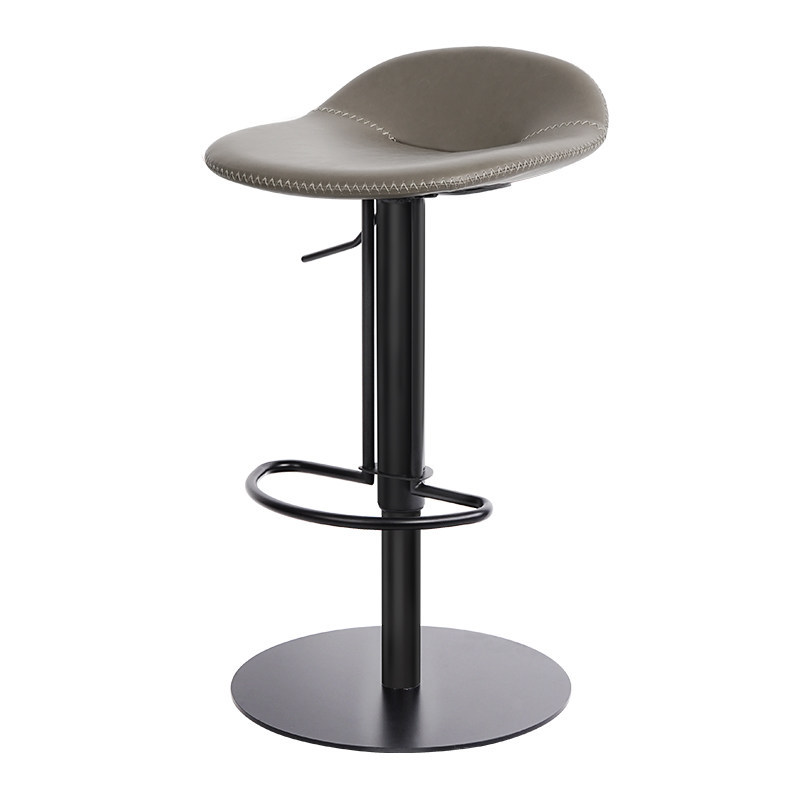Warm gray-black carbon steel feet with column base