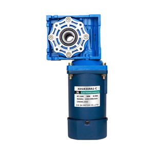 <strong>Single</strong> <strong>Phase</strong> 220V AC Worm Gear Reducer Motor 90W Strong Torque 50Hz RV40 <strong>Forward</strong> <strong>Reverse</strong> Rotation Speed Regulation for Mixer
