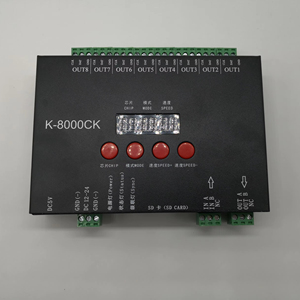 Светодиодный контроллер K-8000C RGB светодиодный контроллер 8192 пикселей ed контроллер - Product Image 1