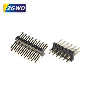 <strong>1</strong>.<strong>27mm</strong> 4-Pin Straight <strong>Header</strong> Connector <strong>1</strong>*4P Double Row Vertical Male <strong>1</strong>.0mm Pin <strong>Header</strong> for PCB Applications - Product Image 3
