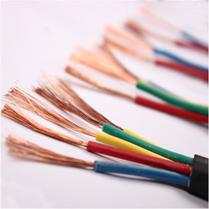 Esnek RVV 2 3 4 5 çekirdek güç Electr tel 0.75 1 1.5 2.5 4 6 25mm bakır telli iletken PE yalıtım ısıtma - Product Image 5