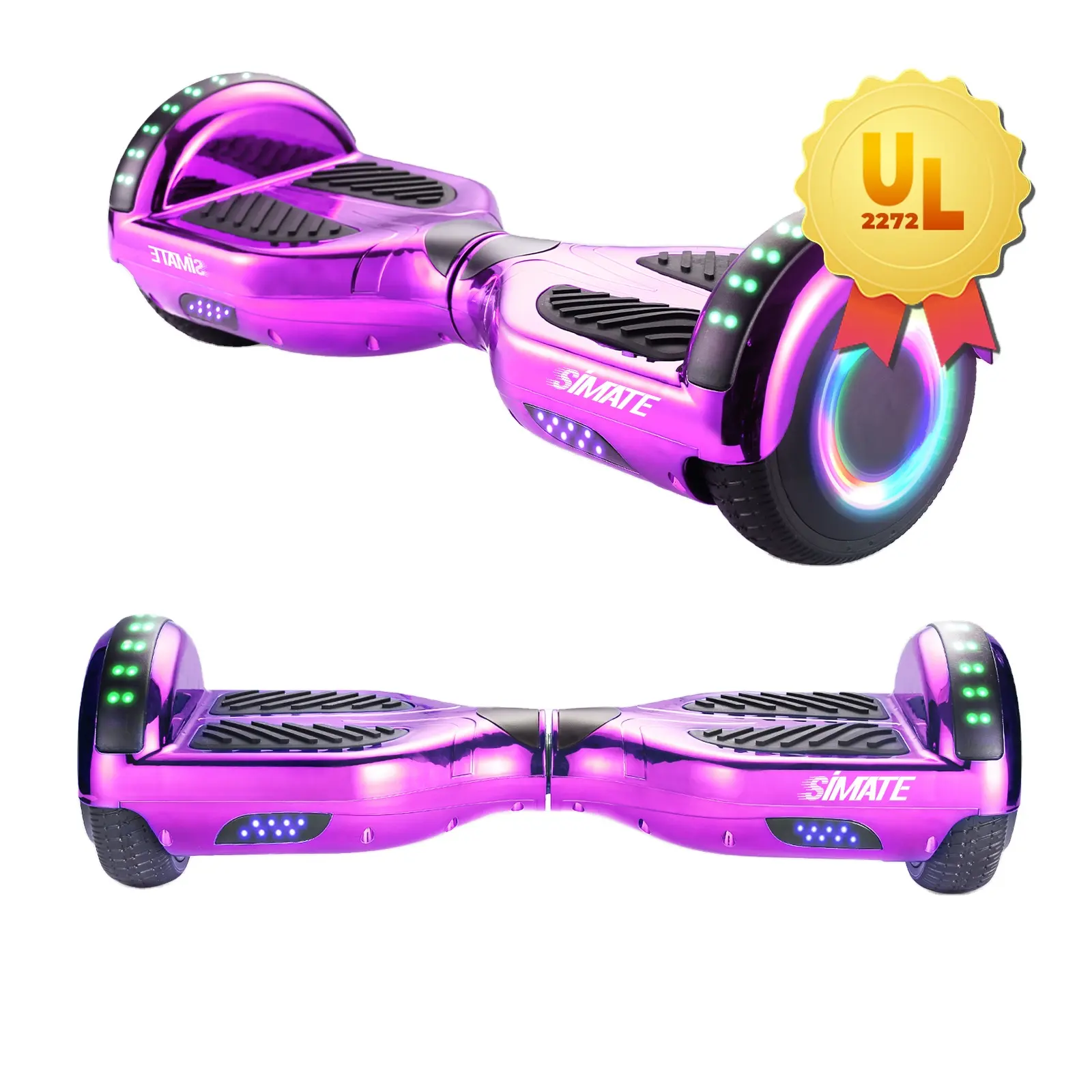 Hoverboard elettrici auto bilanciamento scooter 2 ruote super batteria al litio doppio motore bilanciamento auto