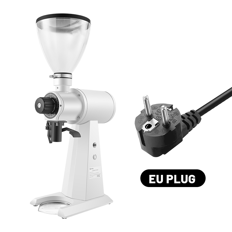 White EU plug