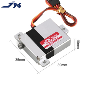 JX PDI-2607MG 7.2kg 0.13 Sec Digital Full Mental Aluminium Case Wing <strong>RC</strong> Servo for Glider Plane Helicopter Drone DIY Servo - Product Image 6