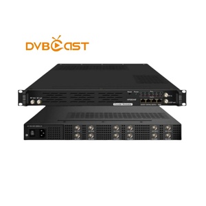 Sintonizzatore DVB-C da 12 HD-SDI in DVB-C modulatore per Encoder dvb-t RF out con codifica MPEG4 H.264 per sistema CATV Head End