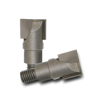 <strong>M10</strong> Thread Carbide Bottom Cleaning <strong>Cutter</strong> Woodworking Router Bits for Lock Key Hole Cutting Electric Drill Tools - Product Image 1