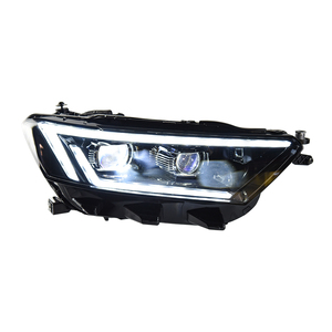VW T-ROC ไฟหน้า LED 2018-2020ประกอบสูงตรงกันกับโปรเจคเตอร์ไฟหน้ารถยนต์ผลเริ่มต้นเลนส์สภาพใหม่สี6000K - Product Image 1