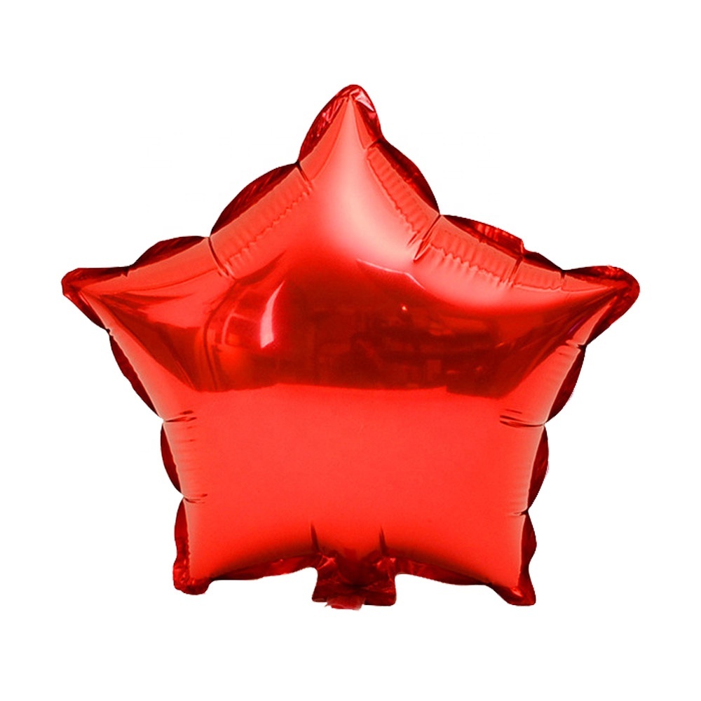 18 inch red star balloon