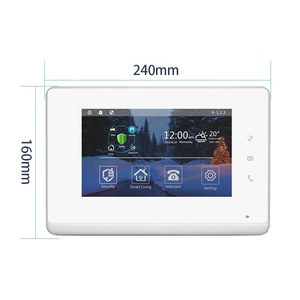 Ev güvenlik ses interkom 2 yönlü görüntülü kapı telefonu 7 inç interkom ev halka sistemi Tuya akıllı gece görüş kapı giriş sistemi - Product Image 2