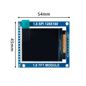 1.8 pollici 128x160 SPI Full Color RGB TFT Display LCD 128 * modulo 160 ST7735S 3.3V sostituire OLED alimentatore per Arduino