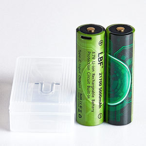 Botón LBF Top 21700 3,7 V 5000mAh Batería recargable de iones de litio Tipo-C Batería de entrada/salida de 3,6 V para faros de linterna - Product Image 4